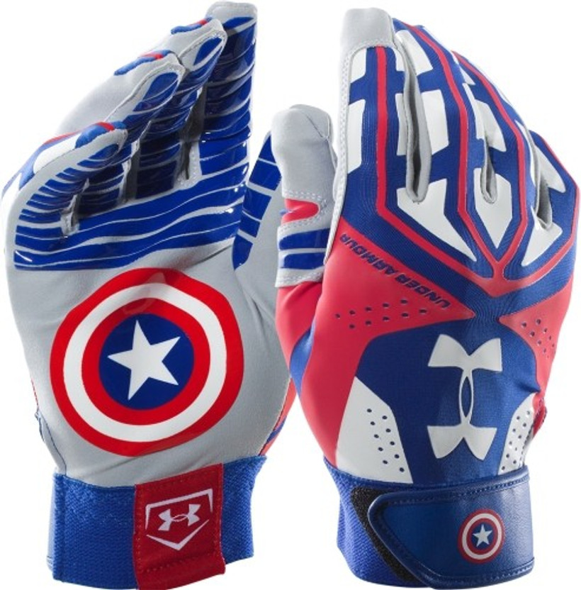 under armour superman batting gloves