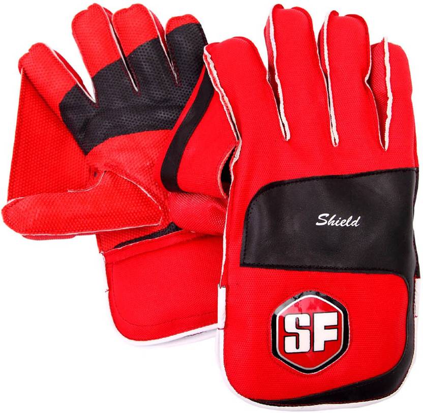 SF Shield Wicket Keeping Gloves (Men, Multicolor)