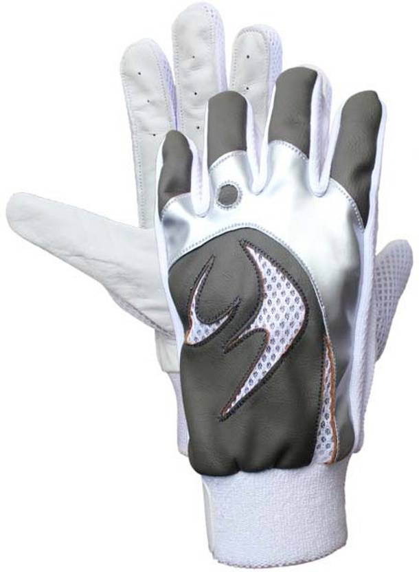 SM ICE 01 Batting Gloves (Men, White)
