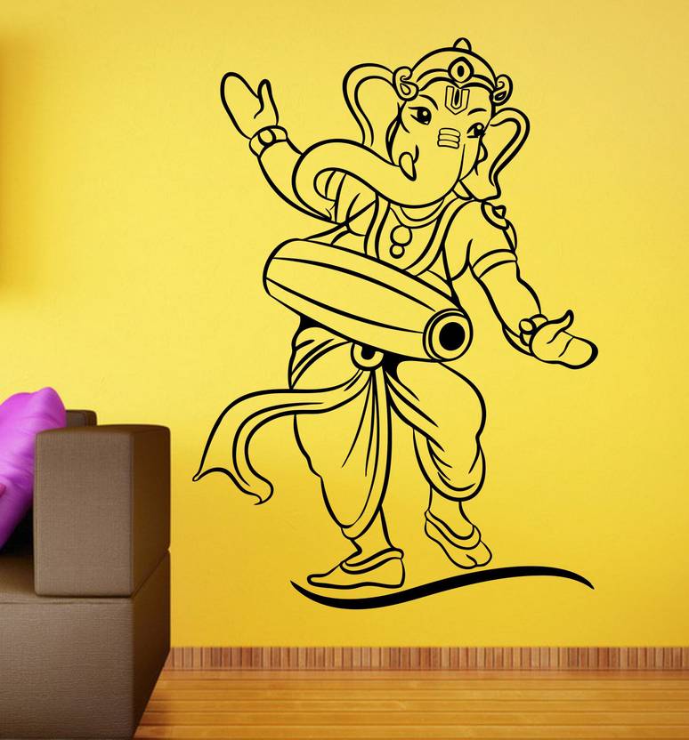 rng small vinyl ganesha wall stickers on gud quality sticker price