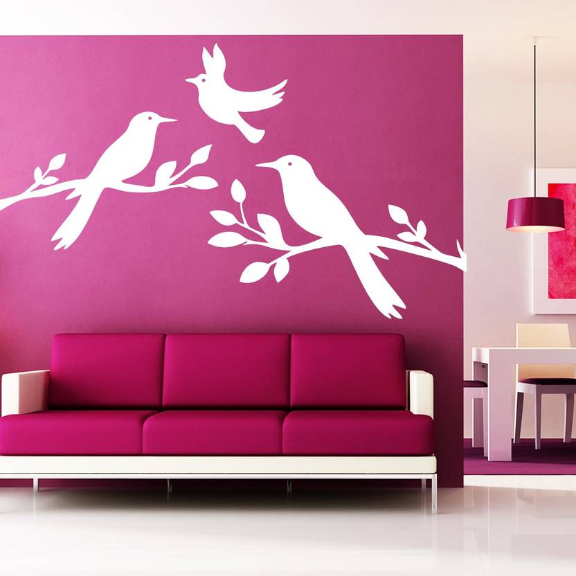 Decor Kafe Medium Wall Sticker For Bedroom Sticker