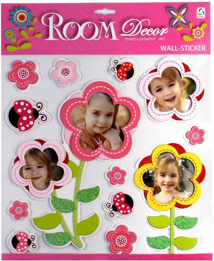Sunboy Medium Kids Room Photo Frame Wall Decor Sticker Price In