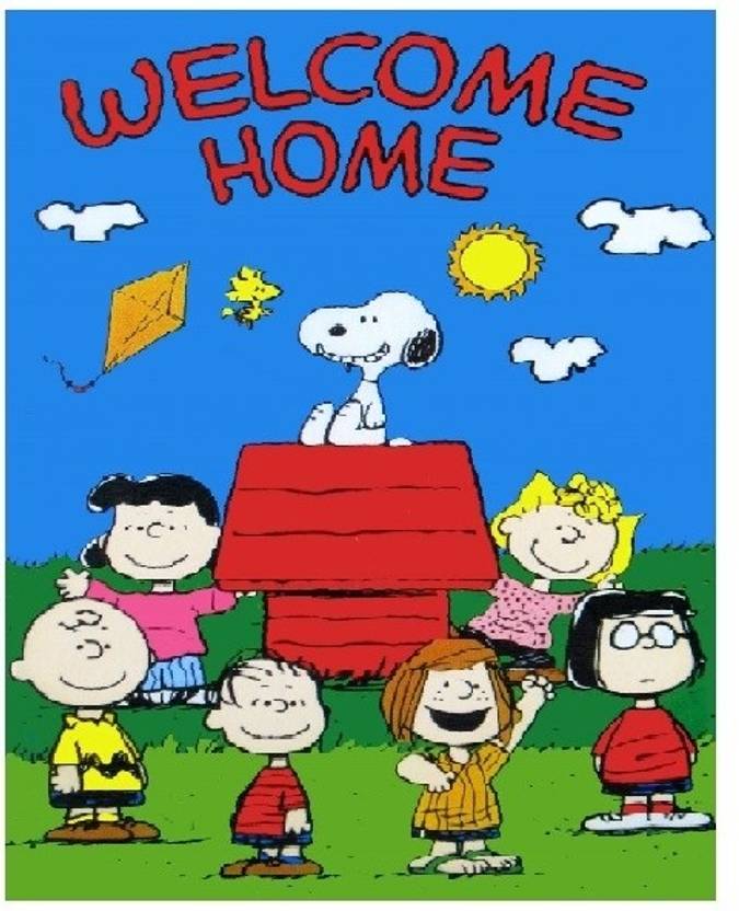 999 Store Welcome Home Cartoon Vinyl Home Decor Pvc Wall Sticker 28