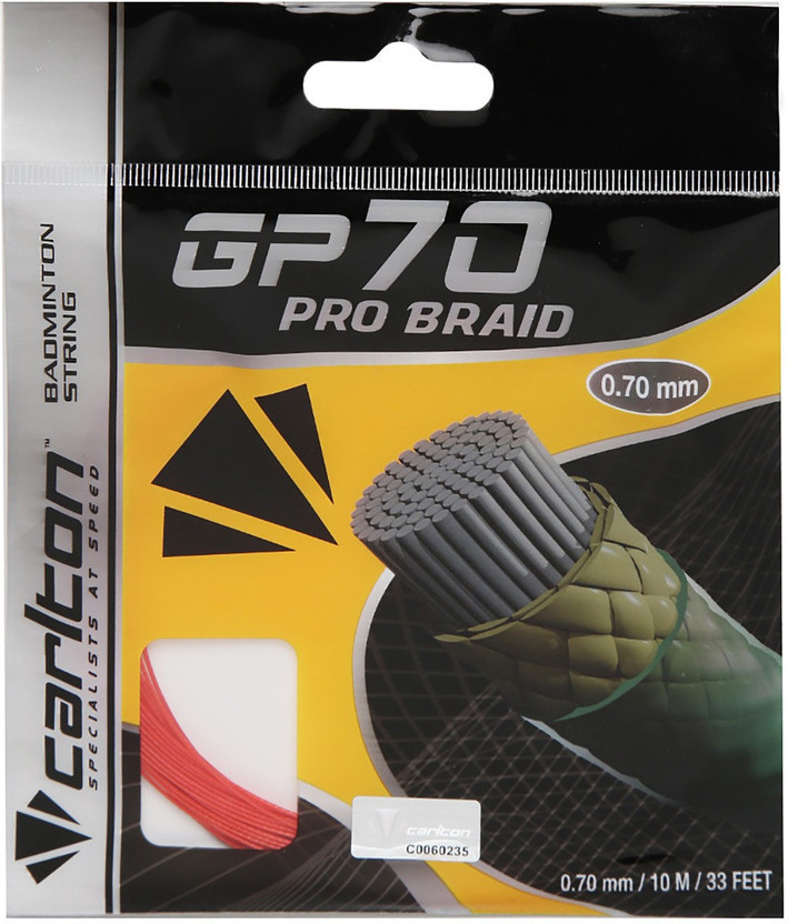 White Gosen Badminton string PRO 70 set 10m 0,70 mm