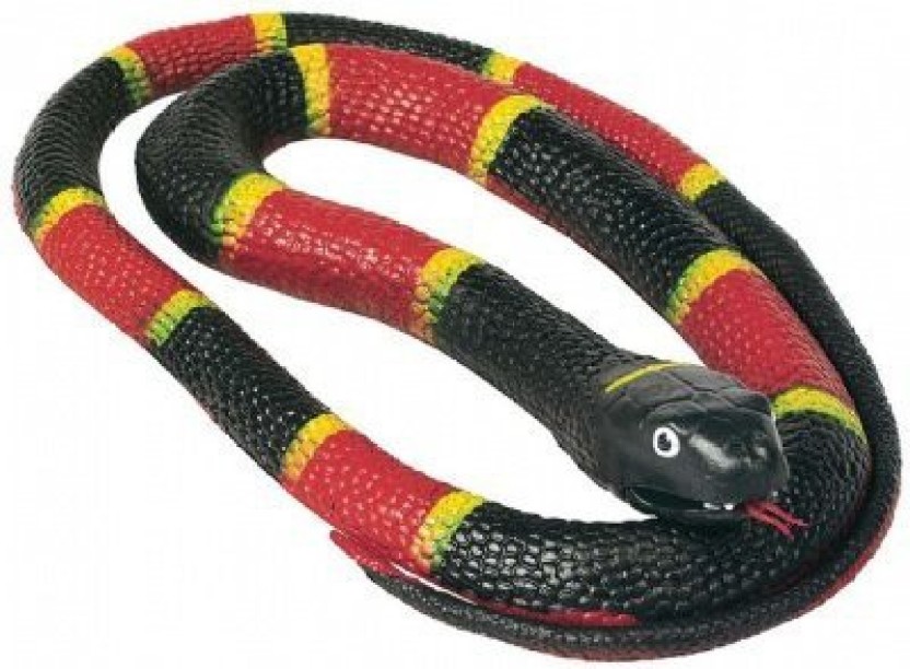 24 Realistic Rubber Rainforest Snakes 14 Inch Size 24 Pack