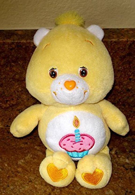 Care Bears Birthday Bear 8 Plush Bean Bag Bear Birthday Bear 8