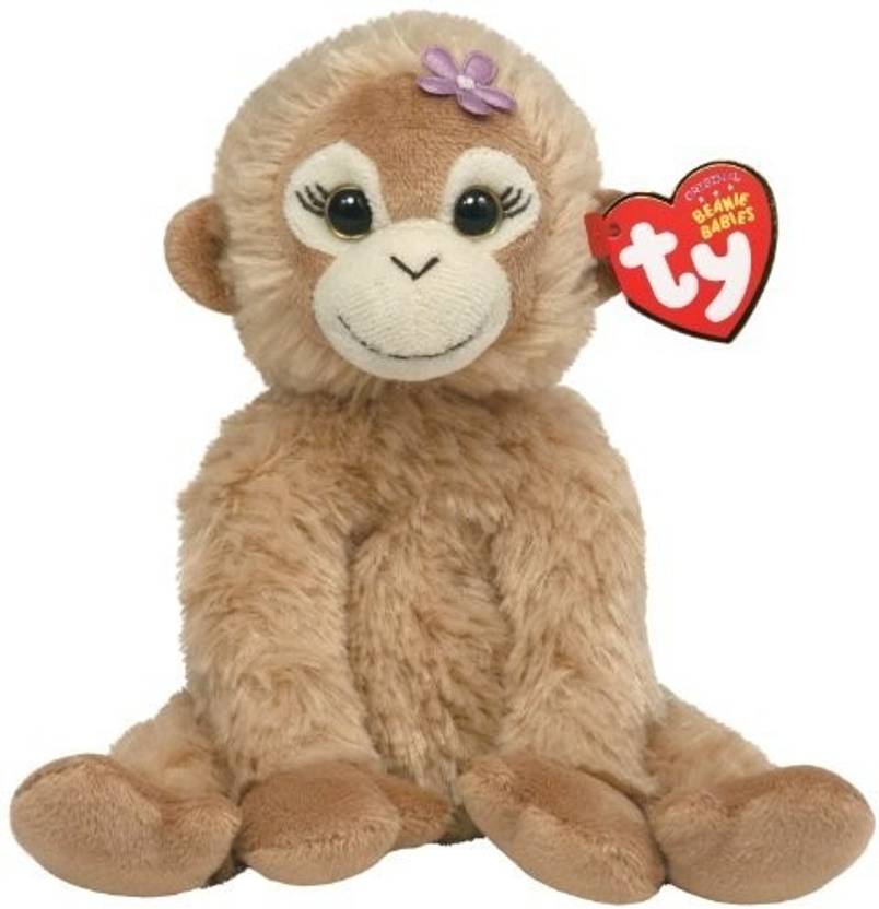 Ty Attic Treasures Beanie Baby Missy Monkey 8 inch Beanie Baby