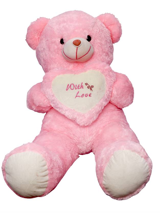 Funny Teddy Funny Teddy 4 Feet Jumbo Size Pink Teddy 120