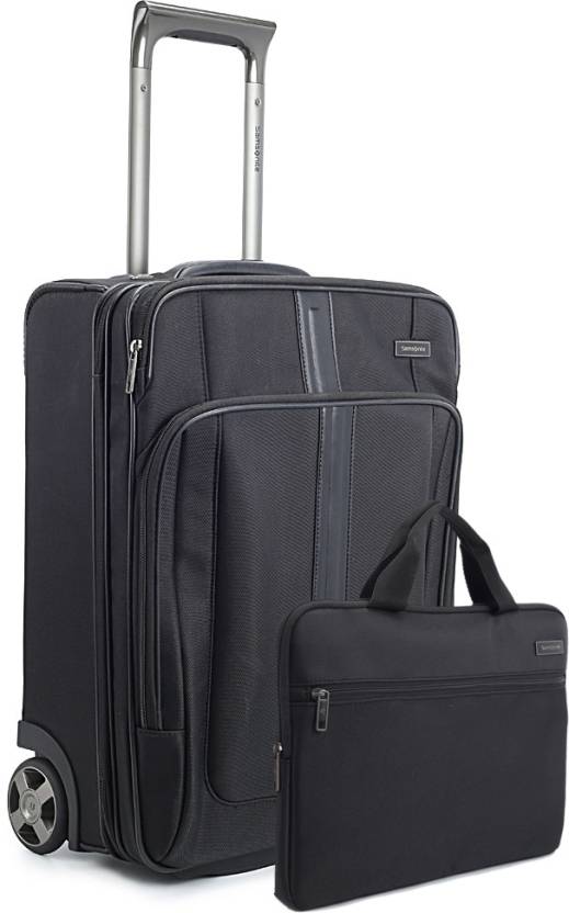 SAMSONITE Quadrion Pro Cabin Suitcase - 21 inch Black - Price in India ...