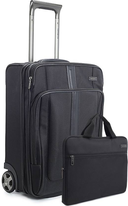 SAMSONITE Quadrion Pro Cabin Suitcase 21 inch Black Price in India