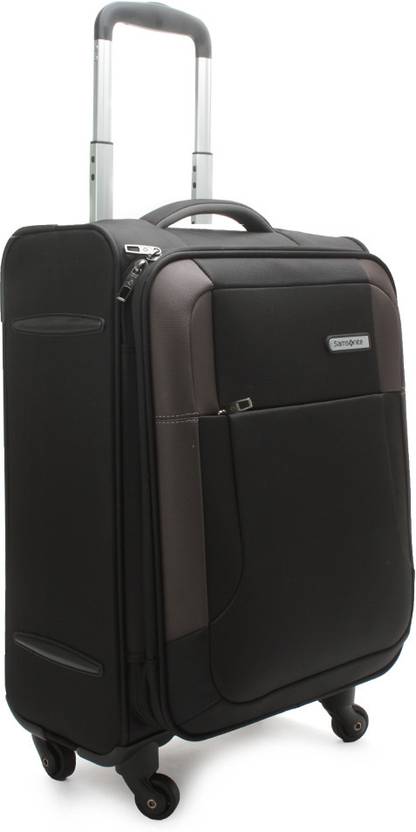 Samsonite X Shield Expandable Cabin Luggage 21 Inch Black And