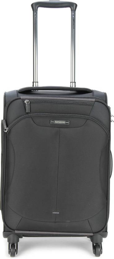 Samsonite Sam Stingray Sp 55 Exp Black Expandable Cabin Luggage