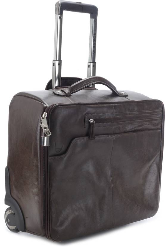 HIDESIGN Phaeton 02 Cabin Suitcase 16 inch Brown Price in India
