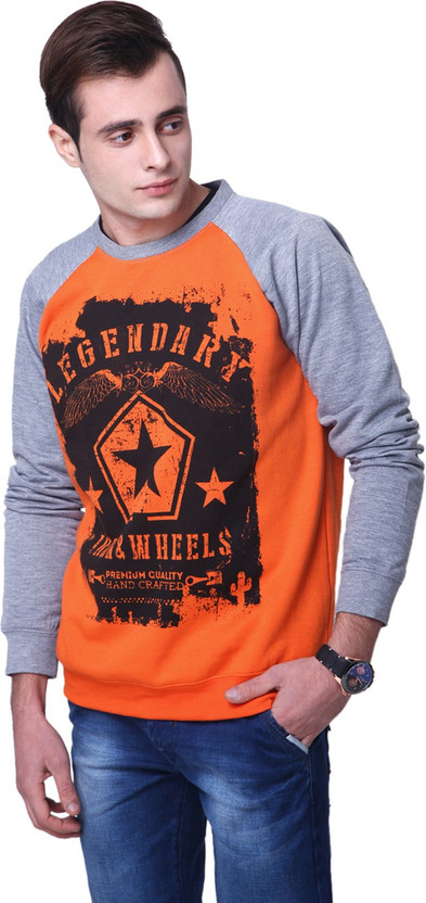 YEPME Full Sleeve Graphic Print Men