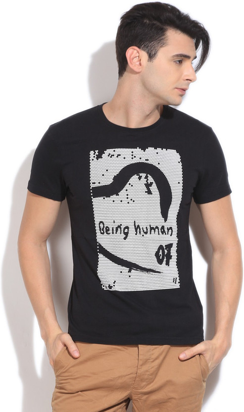 Being Human CLOTHING Printed Men Round 