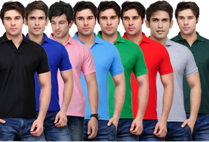 Buy Pick Any One Collar T-shirt for Men by Mr. Tusker (TAP1) Online at Best Price  in India on