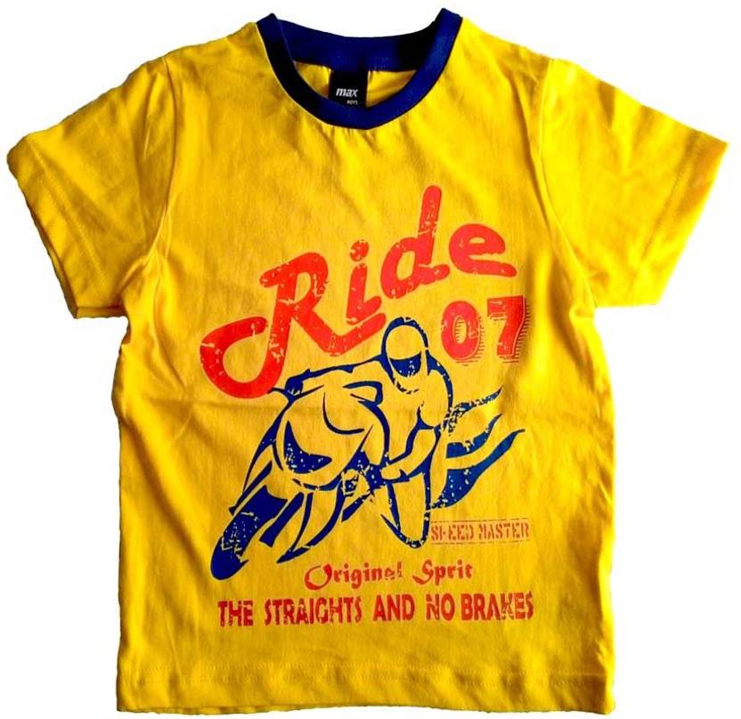 Cool Club Boys Printed Cotton T Shirt Price In India Buy Cool