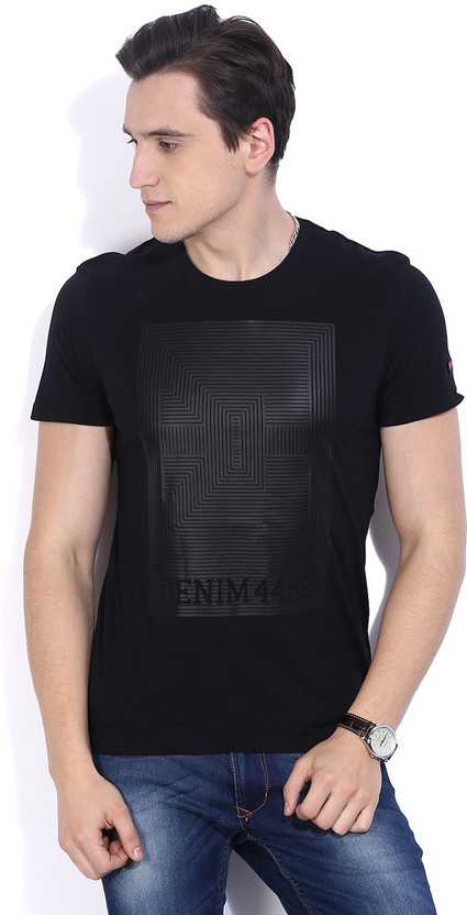 BEING HUMAN Printed Men Round Neck