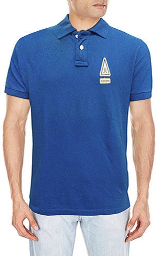 Polo Neck Shirt Gaastra Men's Buy T Solid Blue wlZTkXPiOu