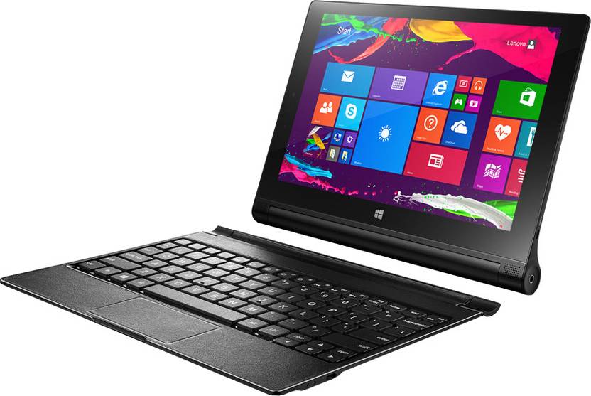 Lenovo Yoga 2 Windows Tablet 10.1 inch with Builtin Keyboard Price in