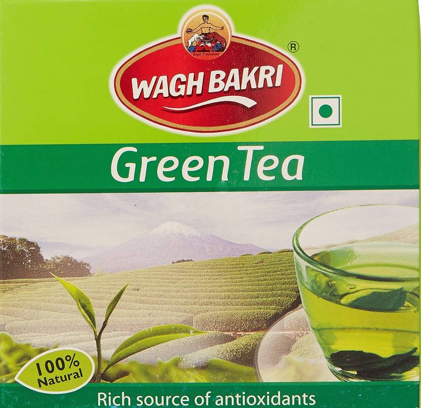 Waghbakri Wagh Bakri Green 100g Carton Pack Green Tea Box Price in
