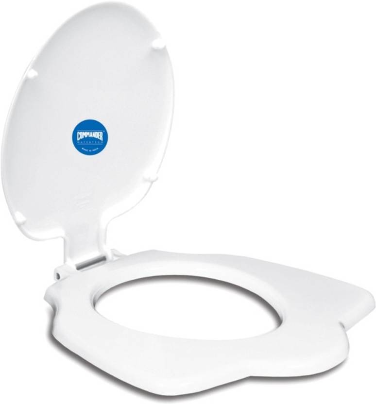 Commander Anglo Indian Polypropylene Toilet Seat Cover Commander Anglo Indian Polypropylene Toilet Seat Cover