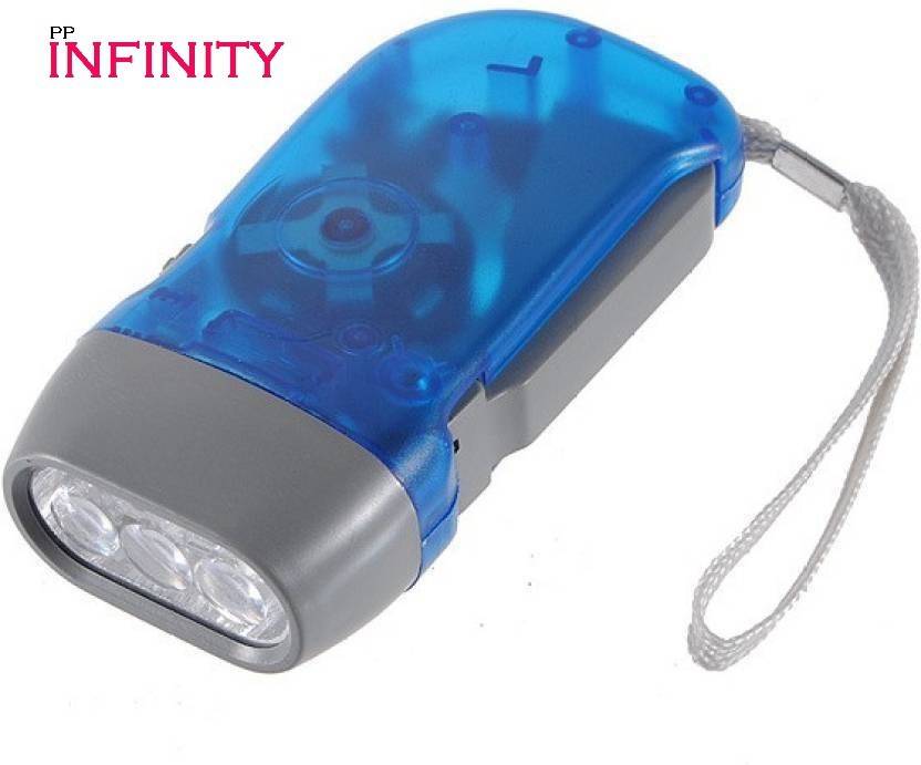PP INFINITY Self Rechargeable Torch (Life time running) Torch Price in