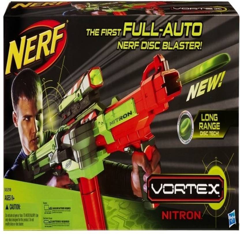 Nerf Vortex Nitron ? Disc Blaster Guns & Darts Vortex Nitron ? Disc