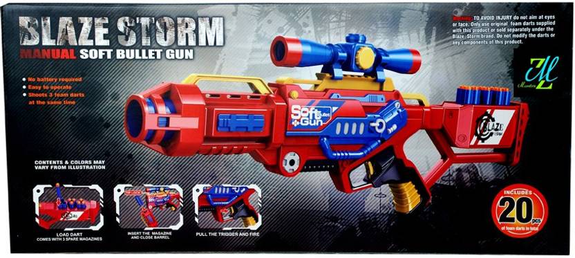 Montez Blaze Storm Soft Bullet Gun -Jumbo