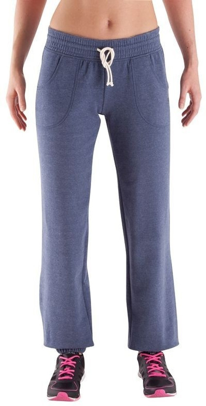 Decathlon Solid Women Blue Track Pants 