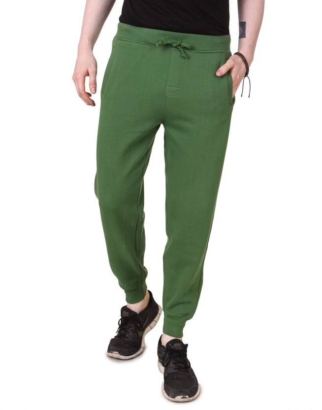 American Crew Solid Men Dark Green Track Pants - Buy Forest ...