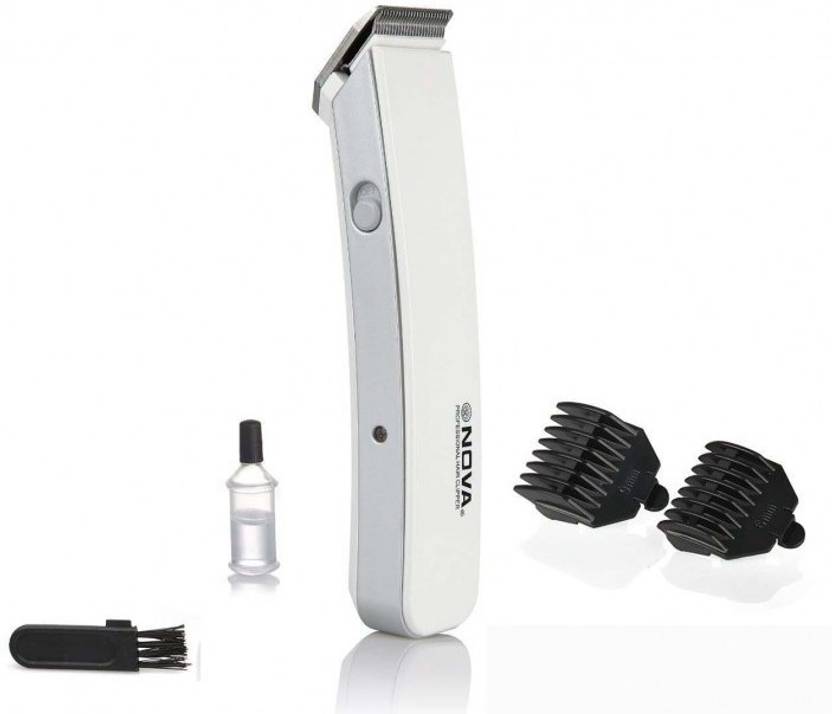 NOVA NS216 WHT Professional Hair Clipper Runtime 45 min Trimmer for