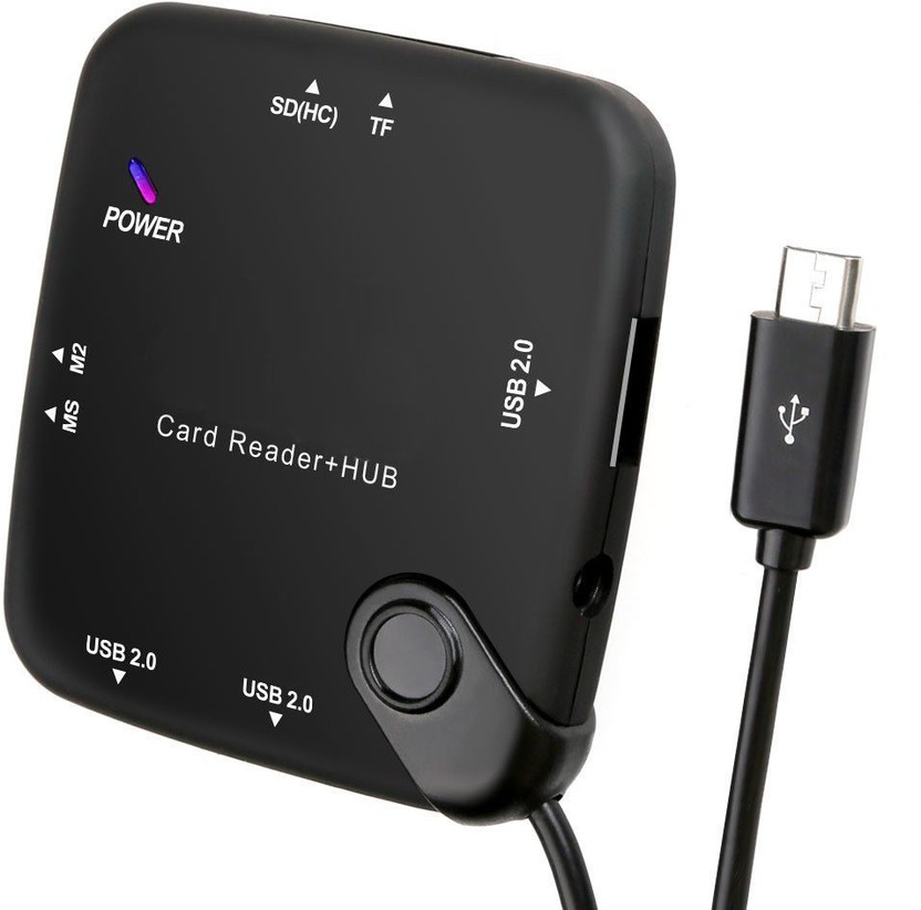 Micro HUB Card Reader USB//TF//SD OTG For Samsung Galaxy A5 Galaxy A5 Duos