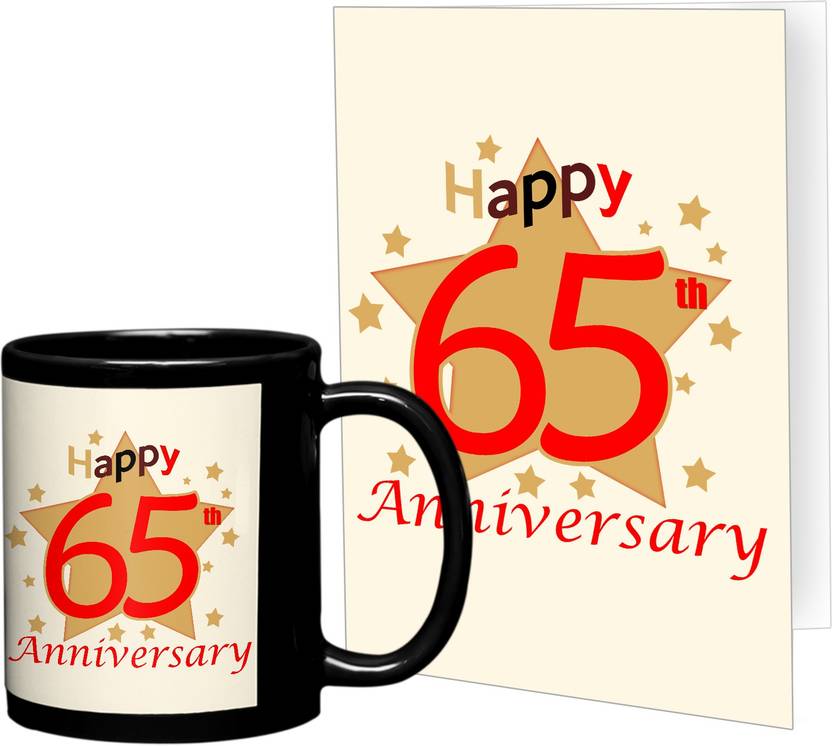 Tiedribbons 65th Wedding Anniversary Best Gift Set Mug Gift Set