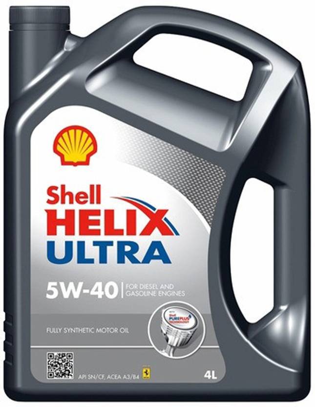 Shell 234357 Shell Helix Ultra 5w 40 Synthetic Car Petrol Engine Oil
