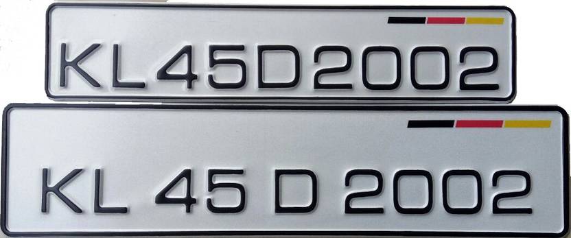 Orbiz Obz Cnorwhi Eur 16 20 Car Number Plate Price In India Buy