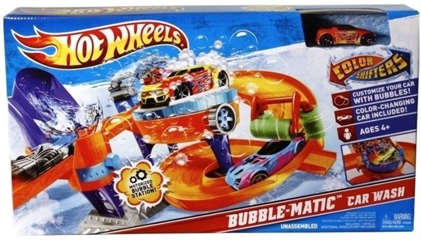 Hot Wheels Color Shifters Bubble Matic Car Wash Color Shifters