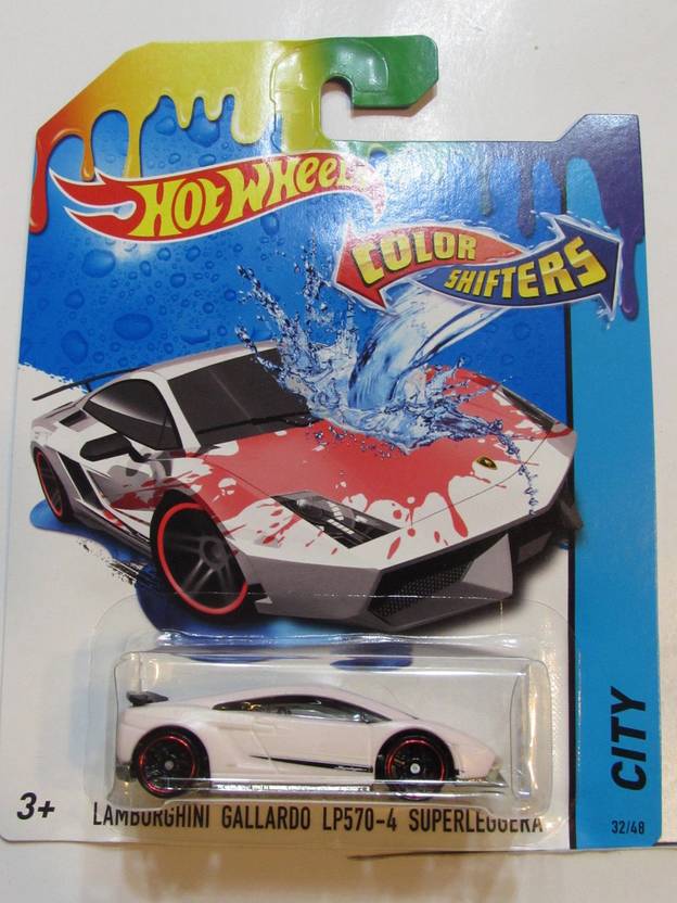 HOT WHEELS Color Shifter Car Model Gallardo Lp5704