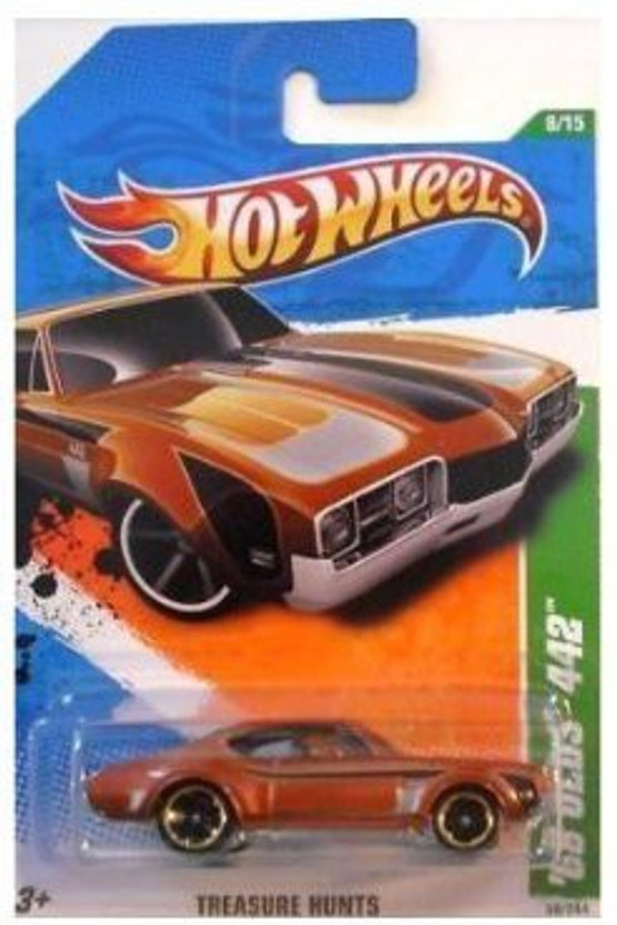 Hot Wheels Treasure Hunt 68 Olds 442 Contemporary Manufacture Toys Hobbies Japengenharia Com Br