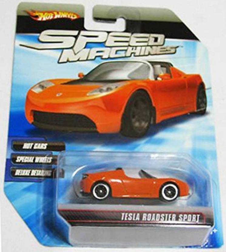 Hot Wheels Speed Machines Tesla Roadster Sport