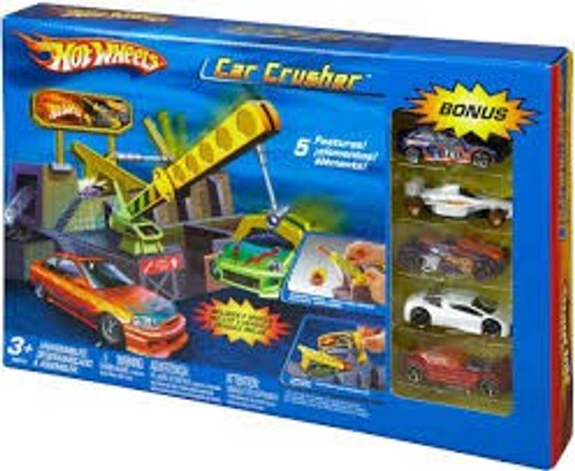HOT WHEELS Car Crusher Playset Car Crusher Playset . Buy Car Crusher