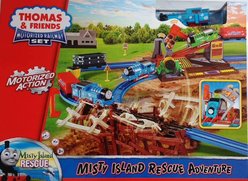 Jaibros Thomas and Friends Motorized Railway Adventure Train Set