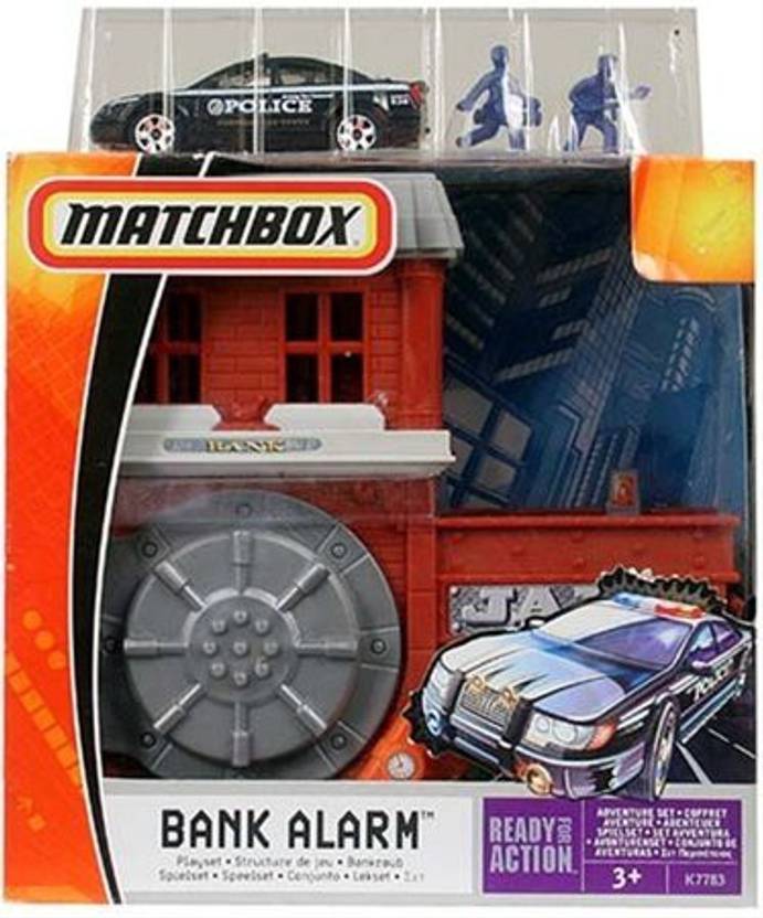 Matchbox Bank Alarm Adventure Playset Bank Alarm Adventure