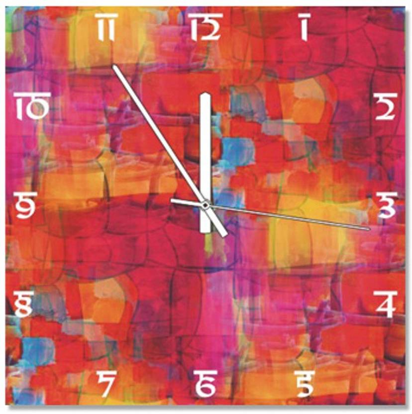 Height Of Designs Analog 29 cm X 29 cm Wall Clock Price in India Buy