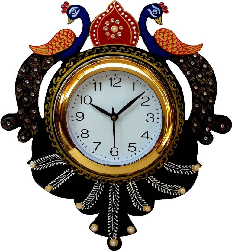 DivineCrafts Analog Wall Clock Price in India Buy DivineCrafts Analog