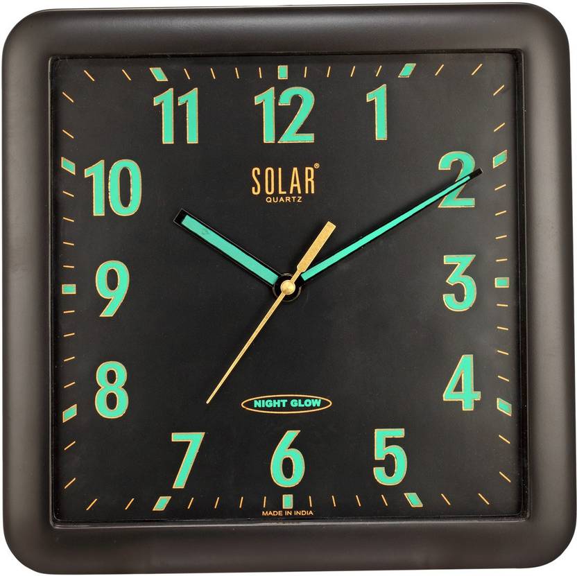 Solar Analog 5 cm X 29 cm Wall Clock Price in India Buy Solar Analog