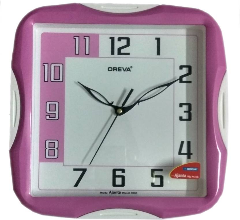 OREVA AJANTA Analog 27 cm X 27 cm Wall Clock Price in India Buy OREVA