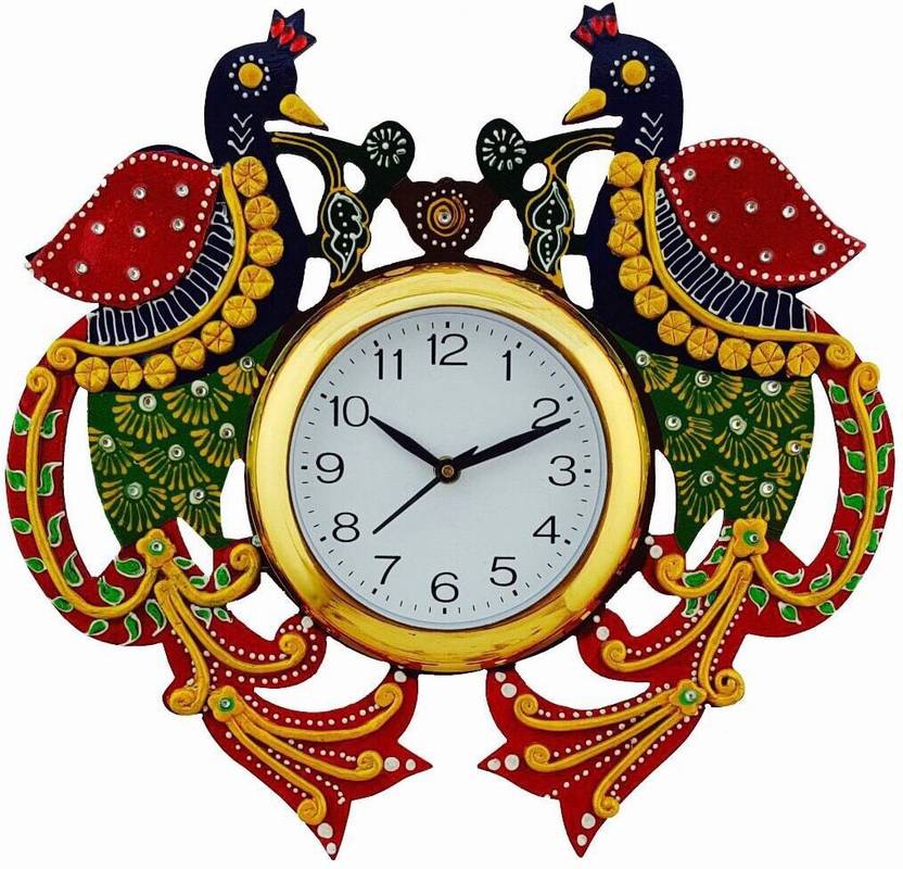 DivineCrafts Analog Wall Clock Price in India Buy DivineCrafts Analog Wall Clock online at