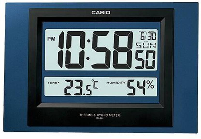 Casio Digital 19 5 Cm X 29 Wall Clock In India Casio Digital 19 5 Cm X 29 Wall Clock