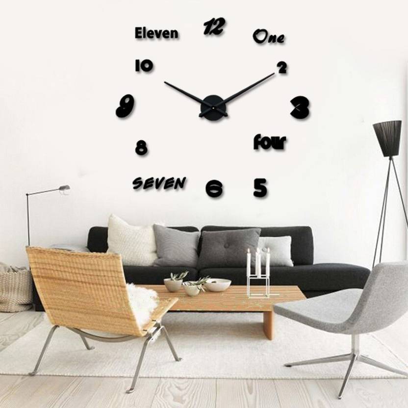 Metro Global 3d Designer Wall Clock For Home Decor Og 60 Cm X Metro Global 3d Designer Wall Clock For Home Decor Og 60 Cm X